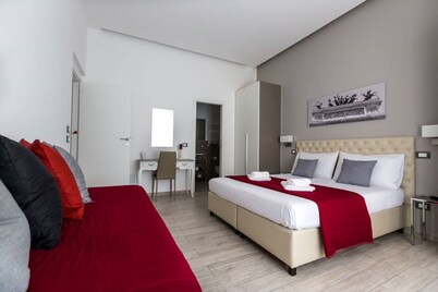 Apartment in the historic center with three bedrooms and en-suite bathrooms