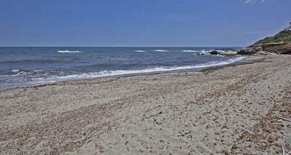 Marine De Bravone: 2 Rez de rez de chaussée, terrasse à 100 m de la plage
