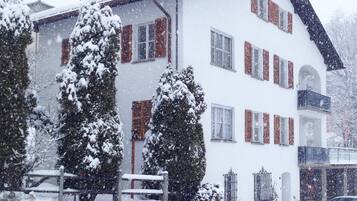 Façade de l’hébergement