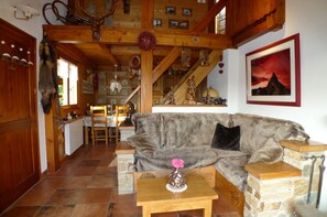 TV, fireplace, DVD player, music library - apartment/ flat - Passy (Passy)