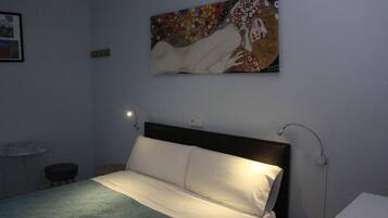 Comfort appartement, 1 slaapkamer, kitchenette | 1 slaapkamer, luxe beddengoed, Select Comfort-bedden, een minibar