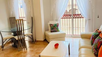 Televisor, reproductor de DVD, llibres i videoteca