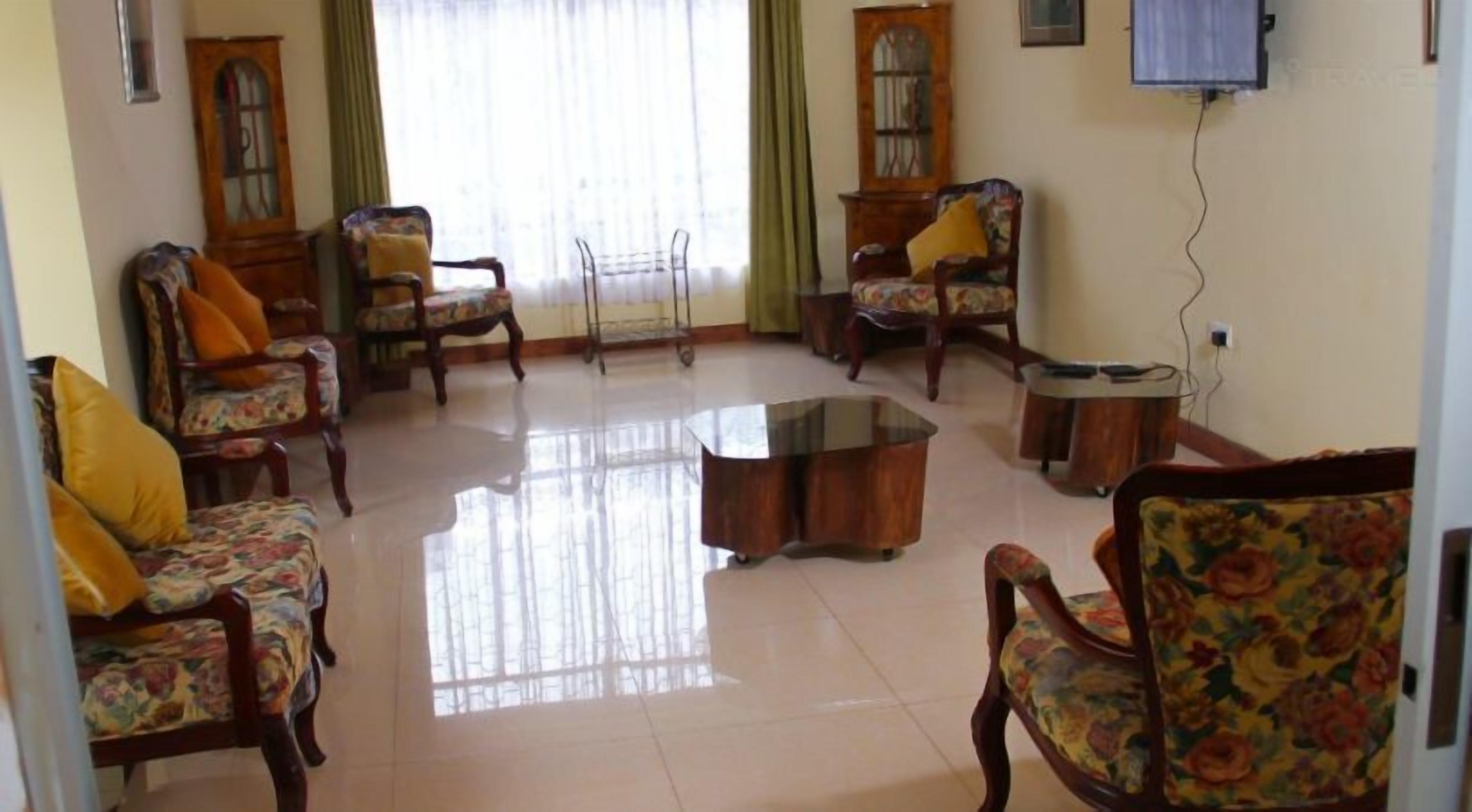 Sala de estar en el lobby