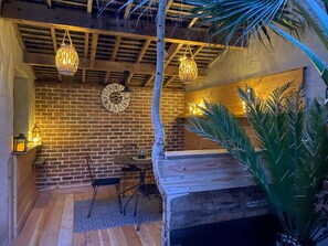 Property grounds - REST AND RELAXATION AT THE COTTON ORCHARD. Free parking. (La Fresnais)