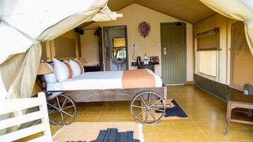 Individually decorated, individually furnished, blackout curtains