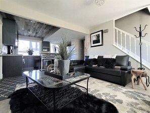 Smart-TV, peis og stereoanlegg