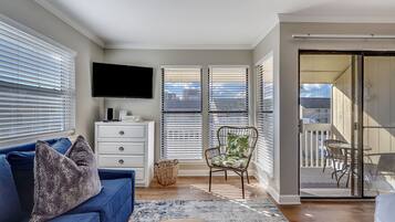 Studio | Living area | Flat-screen TV