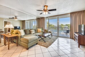 Condo, 2 Bedrooms | Living area - Dolphin Point 303c 2 Bedroom Condo by RedAwning (Destin)