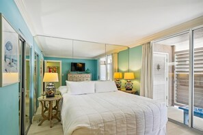 Condo, 1 Bedroom | 1 bedroom, iron/ironing board, free WiFi, bed sheets