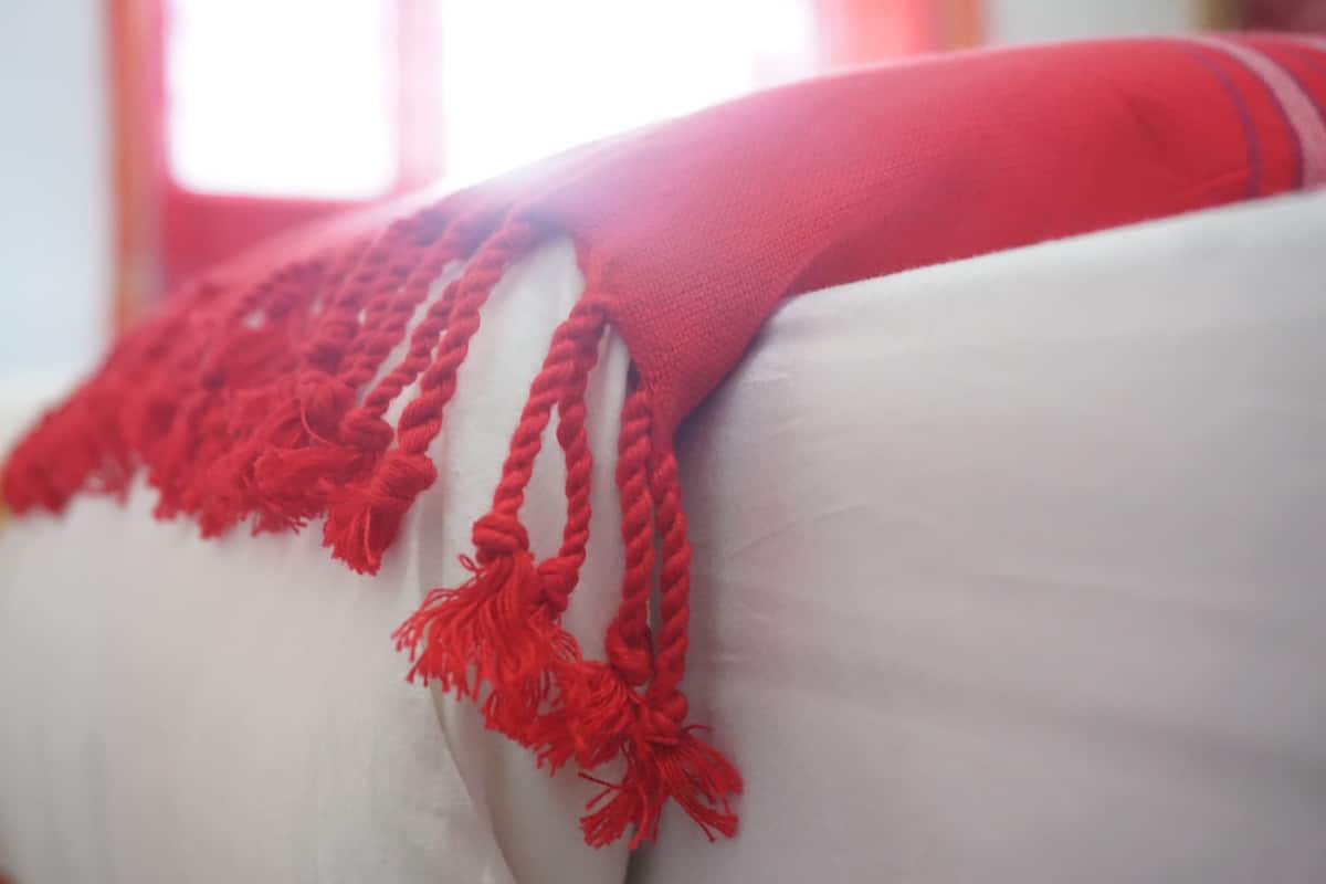 Chambre Deluxe, 1 lit double, balcon, vue jardin (Red) | Draps en coton égyptien, literie de qualité supérieure