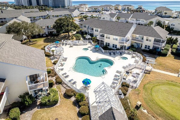 Pool - Sandpiper Cove 8245 Studio Bedroom Condo by RedAwning (Destin)