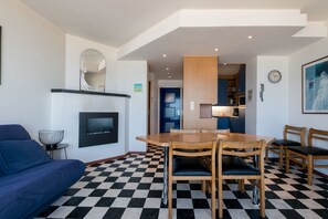 Apartment, 2 Bedrooms (Vitalo 402) | Living area | Flat-screen TV - Vitalo 402 (Koksijde)