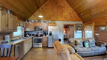 Baita, 1 camera da letto | Cucina privata | Frigorifero, microonde, forno, lavastoviglie