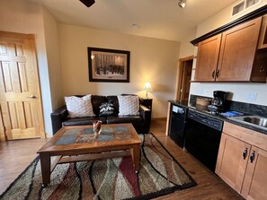 Living area - Macgregor Mountain 27c 1 Bedroom Condo by RedAwning (Estes Park)