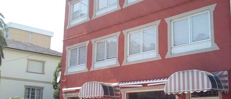 Façade de l’hébergement