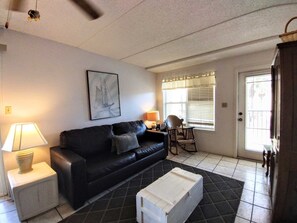 Condo, 2 Bedrooms | Living area - Surfside I 206 Minium 2 Bedroom Condo by RedAwning (South Padre Island)