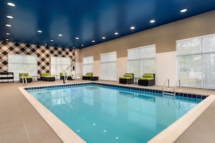 Una piscina techada
