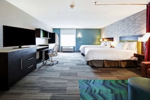 Desk, blackout drapes, iron/ironing board, cribs/infant beds - Home2 Suites by Hilton Amherst Buffalo (Buffalo)