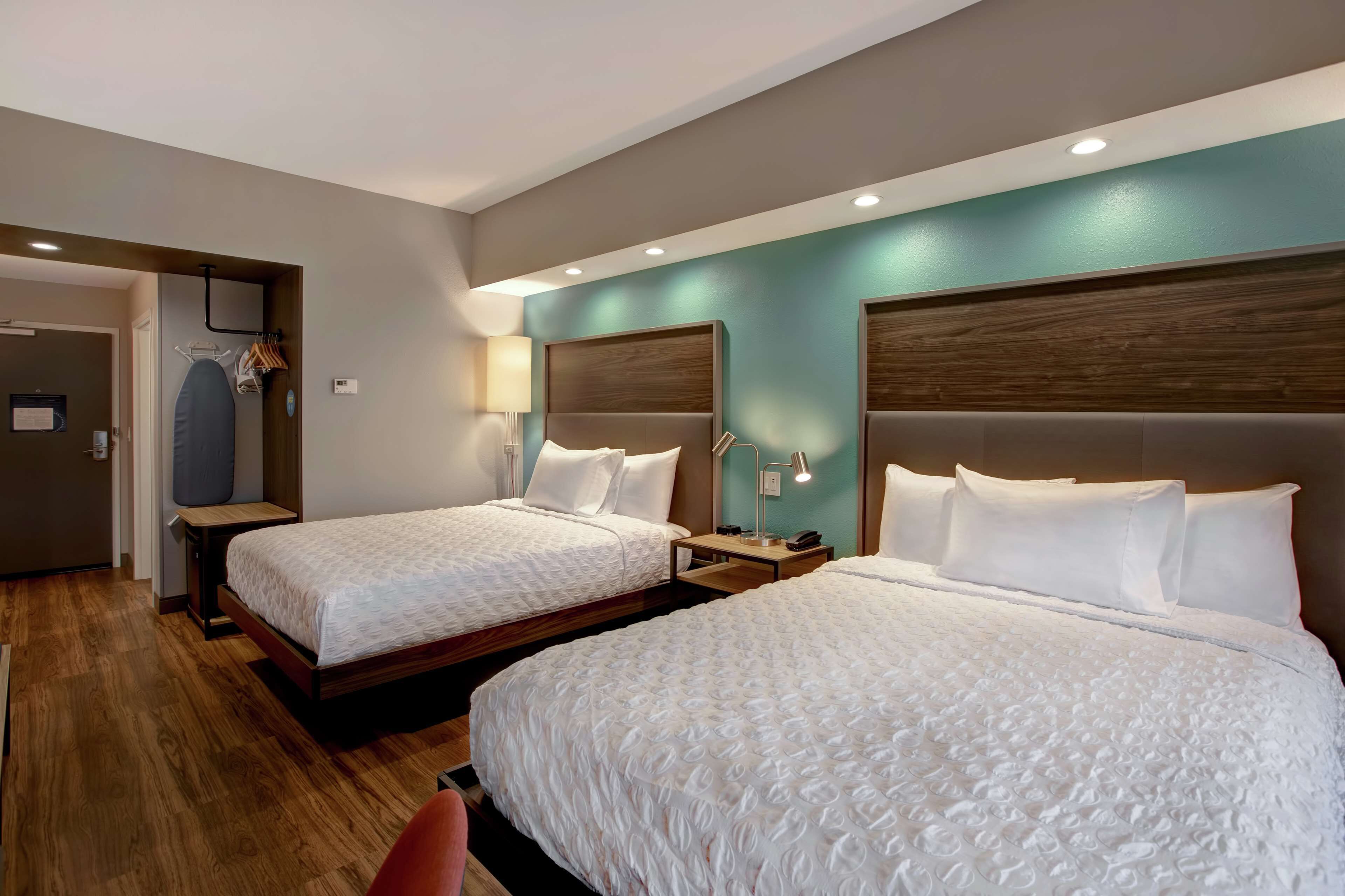 room, 2 queen beds | down duvets, in-room safe, desk, blackout curtains