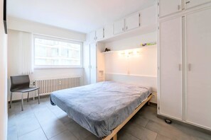 Appartement, 1 tweepersoonsbed met slaapbank, niet-roken | Een strijkplank/strijkijzer, babybedden (toeslag), gratis wifi