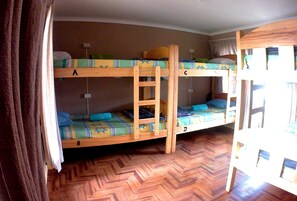 Blackout curtains, free WiFi, bed sheets