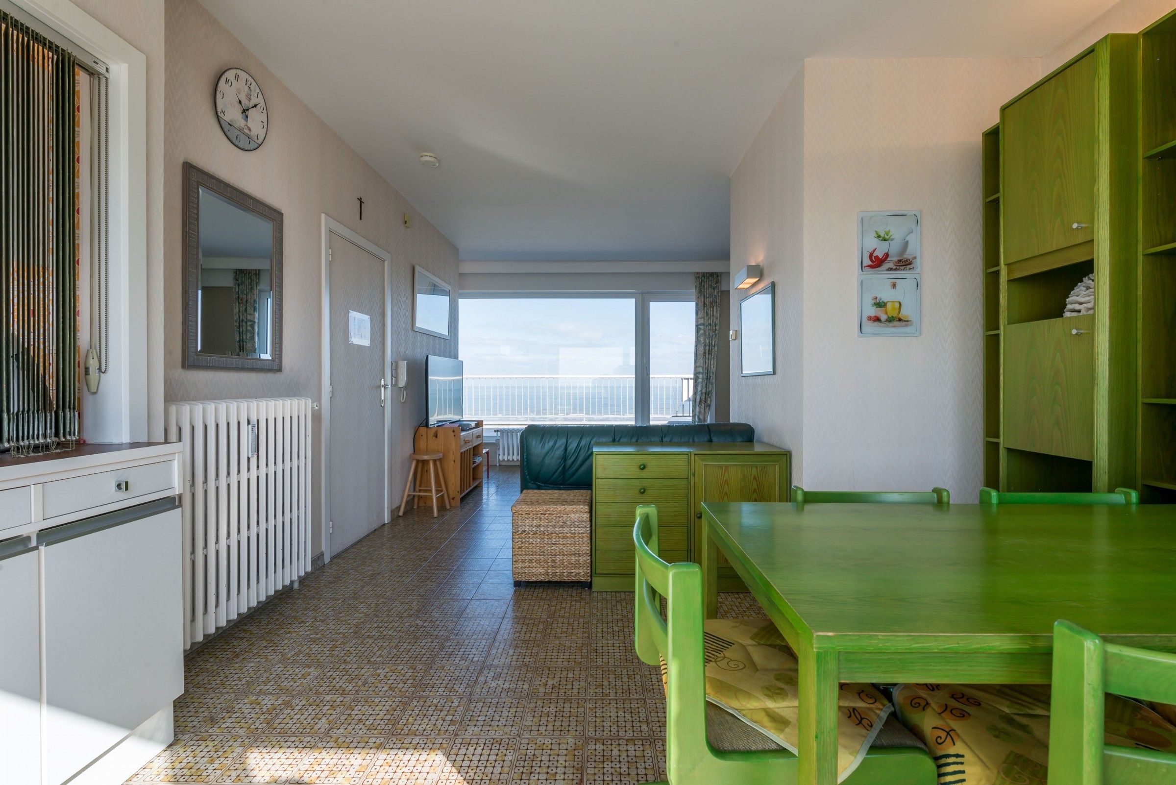 Apartment, 2 Bedrooms (Magellan 701) | Living area | Flat-screen TV