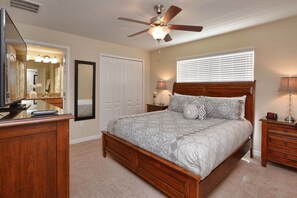 4 bedrooms, iron/ironing board, free WiFi