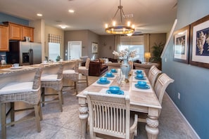 Fridge, microwave, stovetop, dishwasher - Paradise Palms 5 Bed Townhome w Splashpool - 3072PP (Kissimmee)