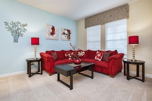 TV, table football - The Shire 5 Bedroom House w Pool - 4703TS (Davenport)