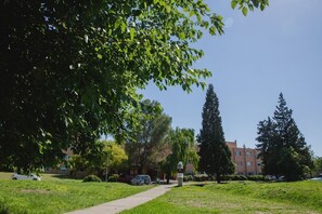 Fassade der Unterkunft