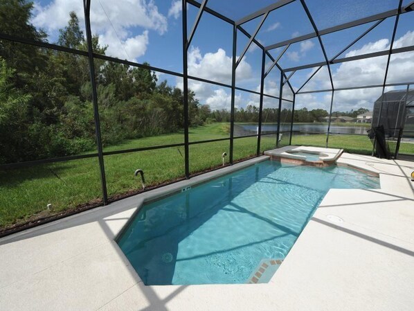 Indoor pool, outdoor pool