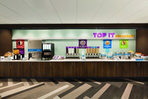 Petit déjeuner buffet compris tous les jours