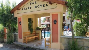 Entrada da propriedade