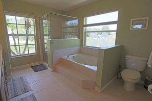 Baignoire, serviettes fournies