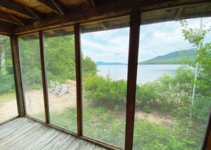 Utsikt fra overnattingsstedet