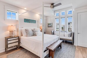 4 bedrooms, desk, iron/ironing board, free WiFi