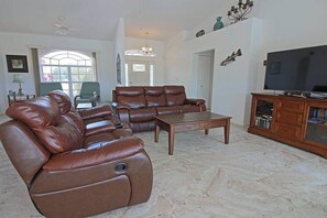 TV, stereo, offices