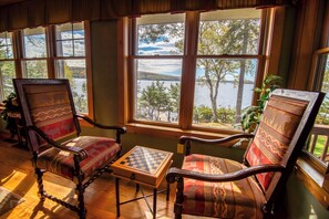 Interior - Windy Cross | Private Waterfront, Dock, Hot Tub & Ping Pong (Rangeley)