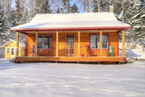 Exterior - Our Camp - Great newer cabin with shared access to Rangeley Lake (Rangeley)