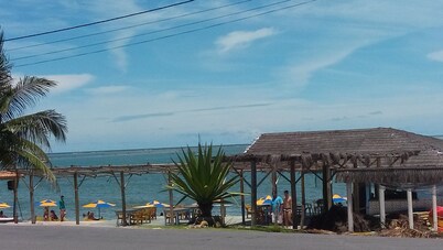 Apartment in condominium on the second block of Coroa Vermelha Beach