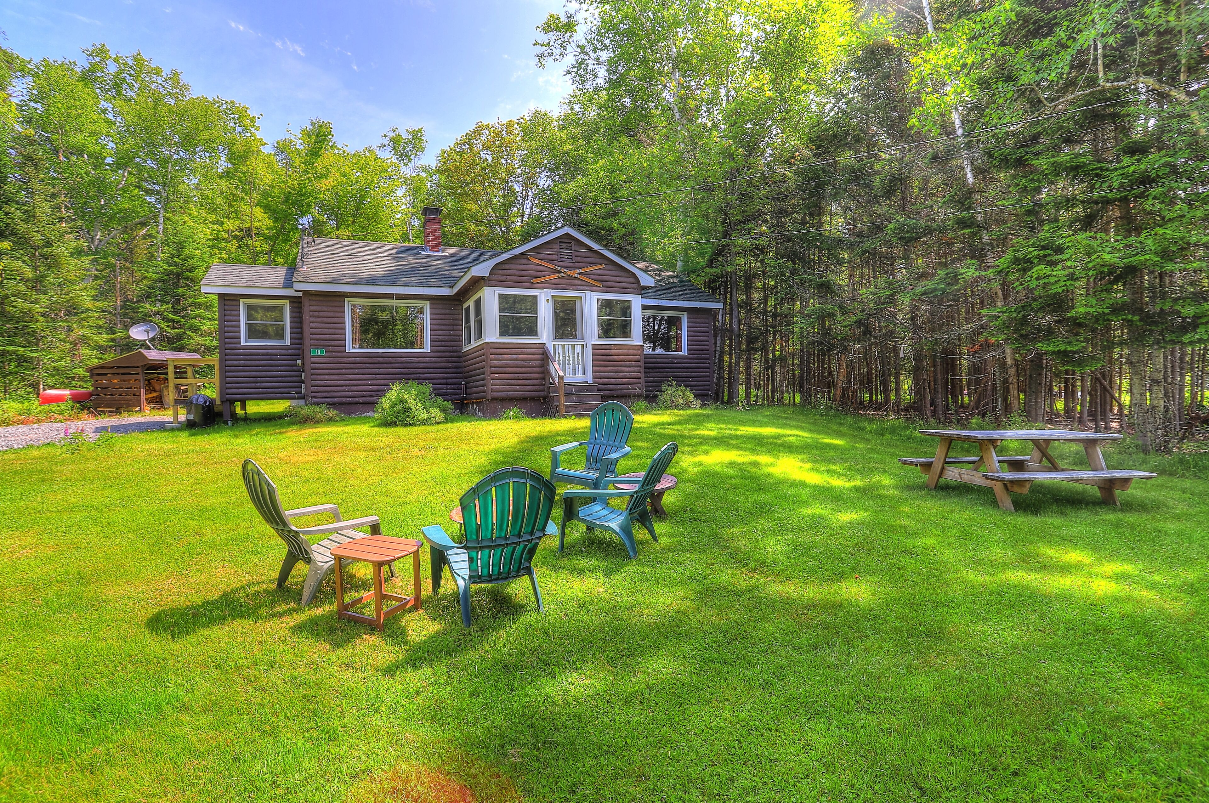 RM D - Close to the marina in the Rangeley Manor cottage community.