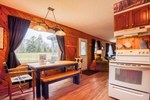 Fridge, microwave, oven, stovetop - Whispering Winds | Shared Waterfront w/ Large Yard & Fire Pit (Rangeley)
