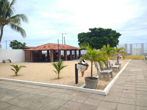 Terrace/patio - Two-bedroom apartment in the Morada das Ondas Condominium in Nossa Senhora do Ó. (Nossa Sra. do Ó)