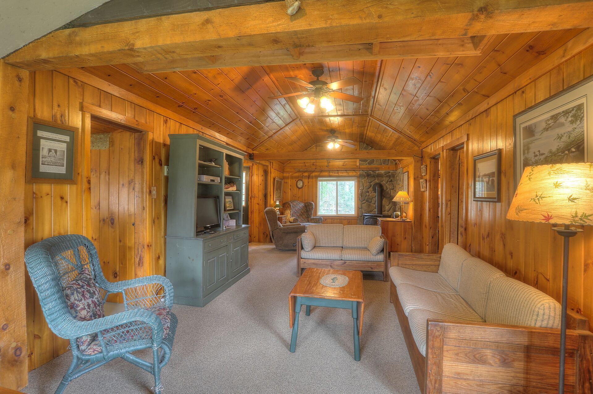 RM 8 - Shared water access at the Rangeley Manor cabin