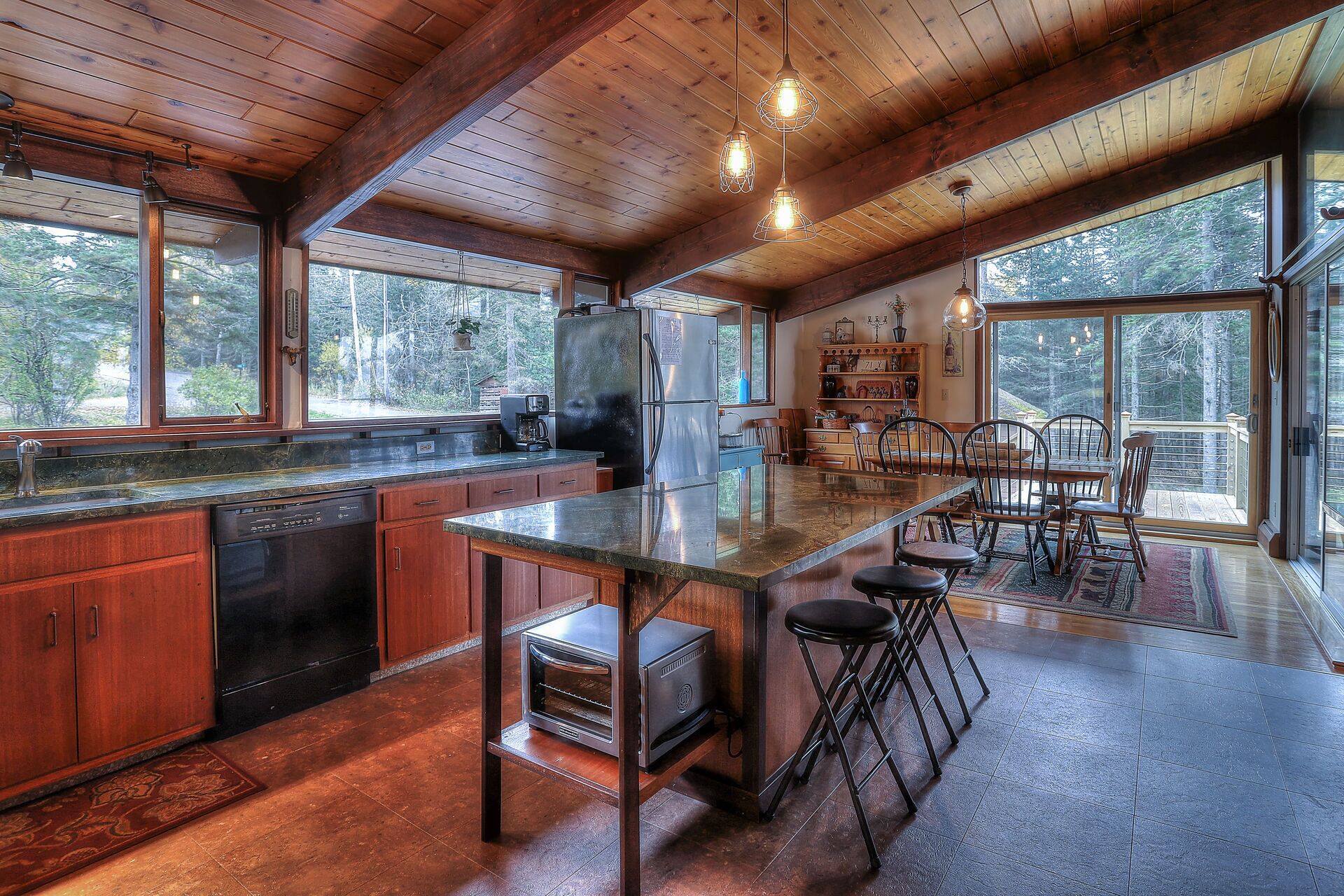 Sunset Cove - Gorgeous home on Rangeley Lake with westerly sunset views