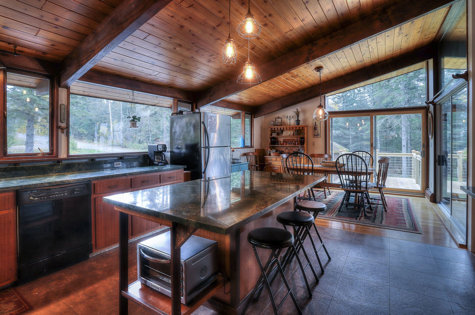 Sunset Cove - Gorgeous home on Rangeley Lake with westerly sunset views