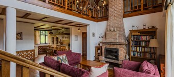 Private Hilltop Villa with Panoramic Bucegi & Piatra Craiului Views | Sleeps 10