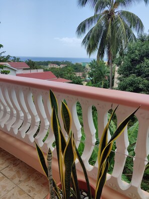 Comfort Double Room, 1 Double Bed, Non Smoking, Mountain View (#7) | Terrace/patio - Louislyn Apartments (Portsmouth)