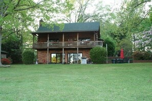 Exterior - Mountain Style Log Home Main Channel/Patio/Fire Pit/Lake Equipment Rental/Dock (Terrell)