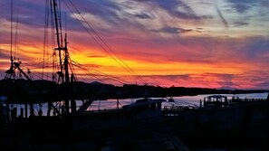 Vue depuis l’hébergement